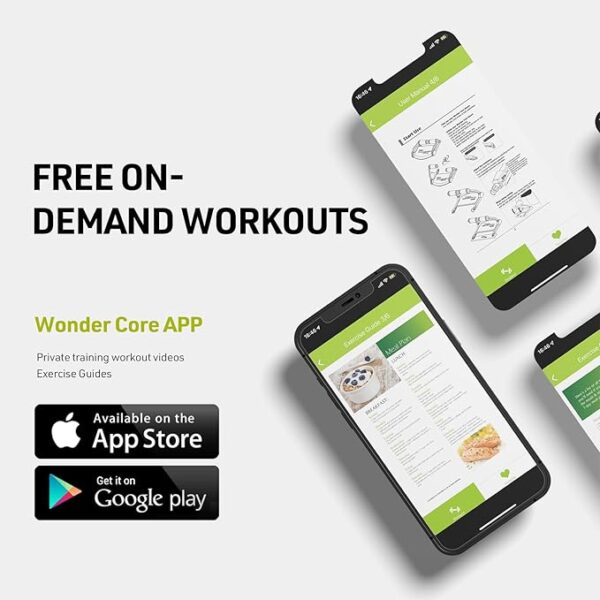 WONDER CORE SMART, Ab Machine, Ab Workout Equipment, Sit Up Machine & Exercise Equipment, Ab Crunch Machine for Stomach Workout, Ab Core Trainer Abdominal Machine for Home Gym - Image 6