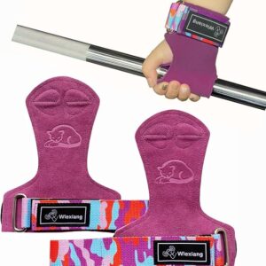 Adjustable Neoprene Padded Wrist straps for Weightlifting,Weight Lifting Straps Gym weight lifting wrist wraps，Gym Accessories for women for Men/Women(Pair)